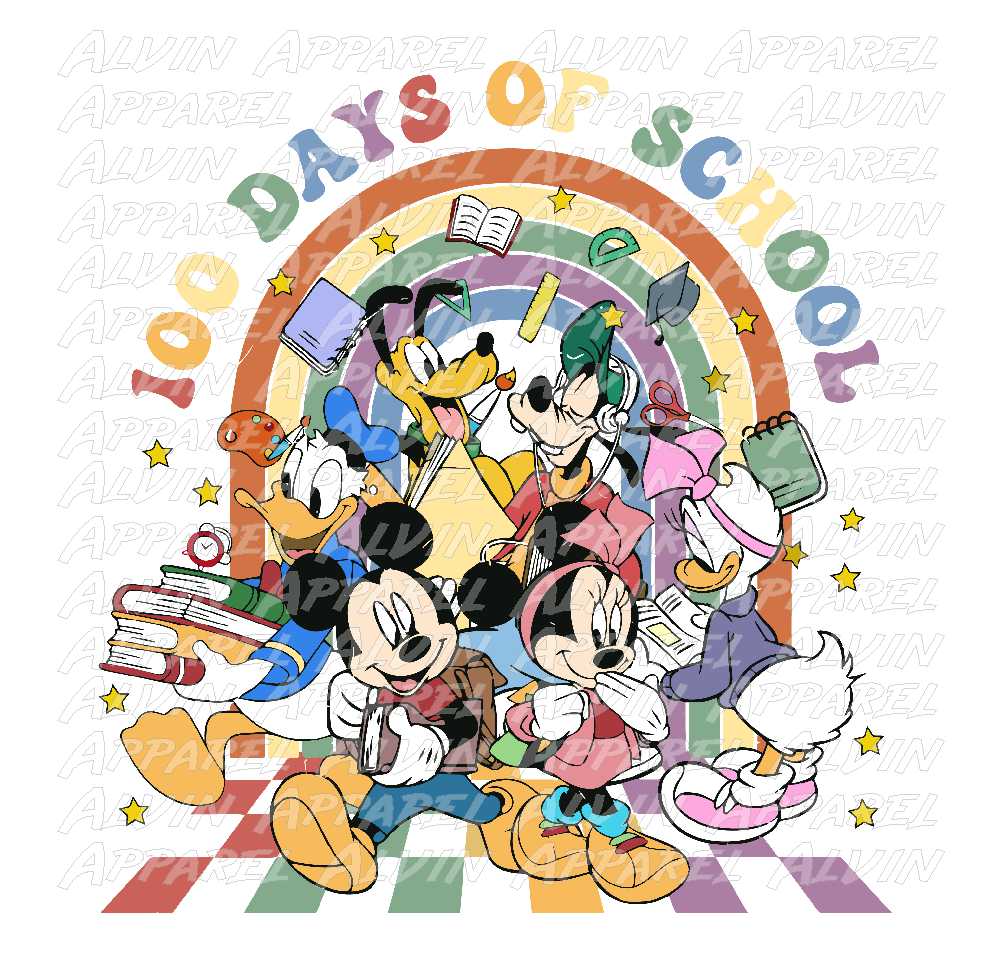 100 Days DG Disney Friends