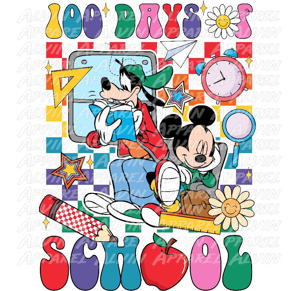 100 Days DG Goofy Mickey