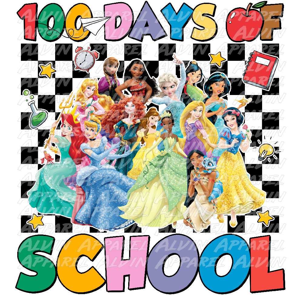 100 Days Disney Princesses
