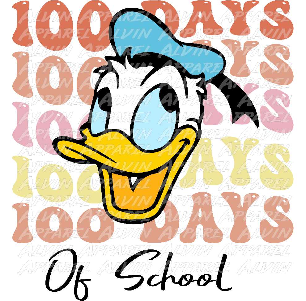 100 Days Donald Face