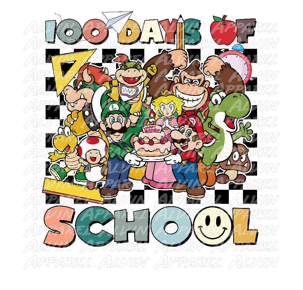 100 Days Mario Bros Gang