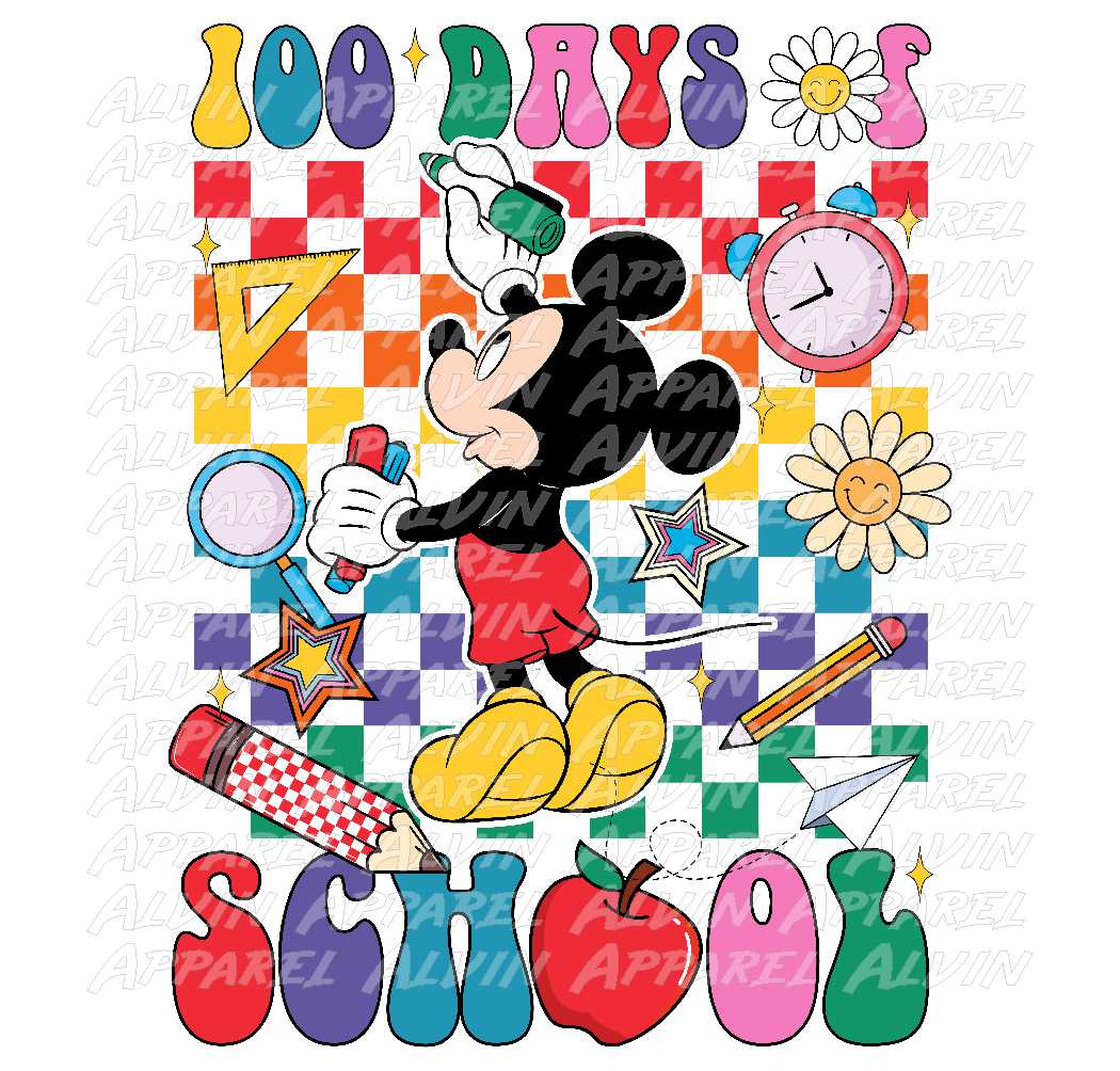 100 Days Mickey Write