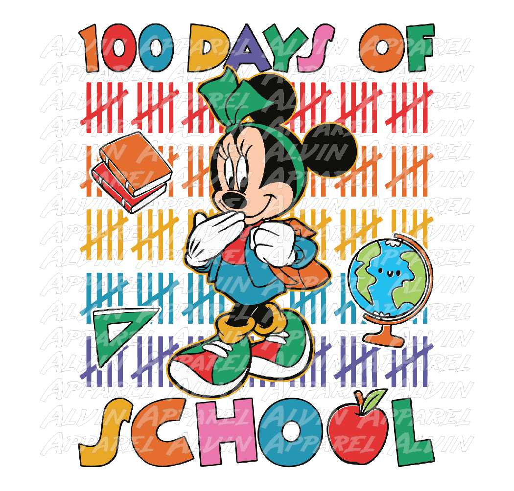 100 Days Minnie Backpack 2