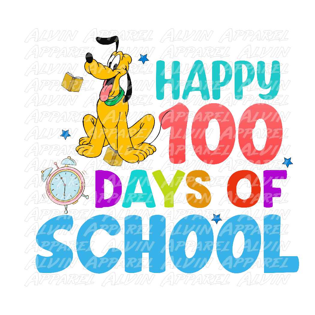 100 Days Pluto Clock