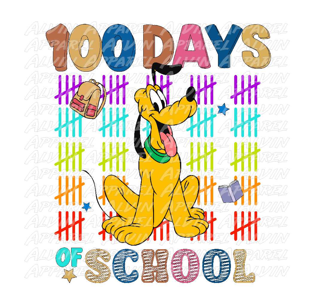 100 Days Pluto Sit