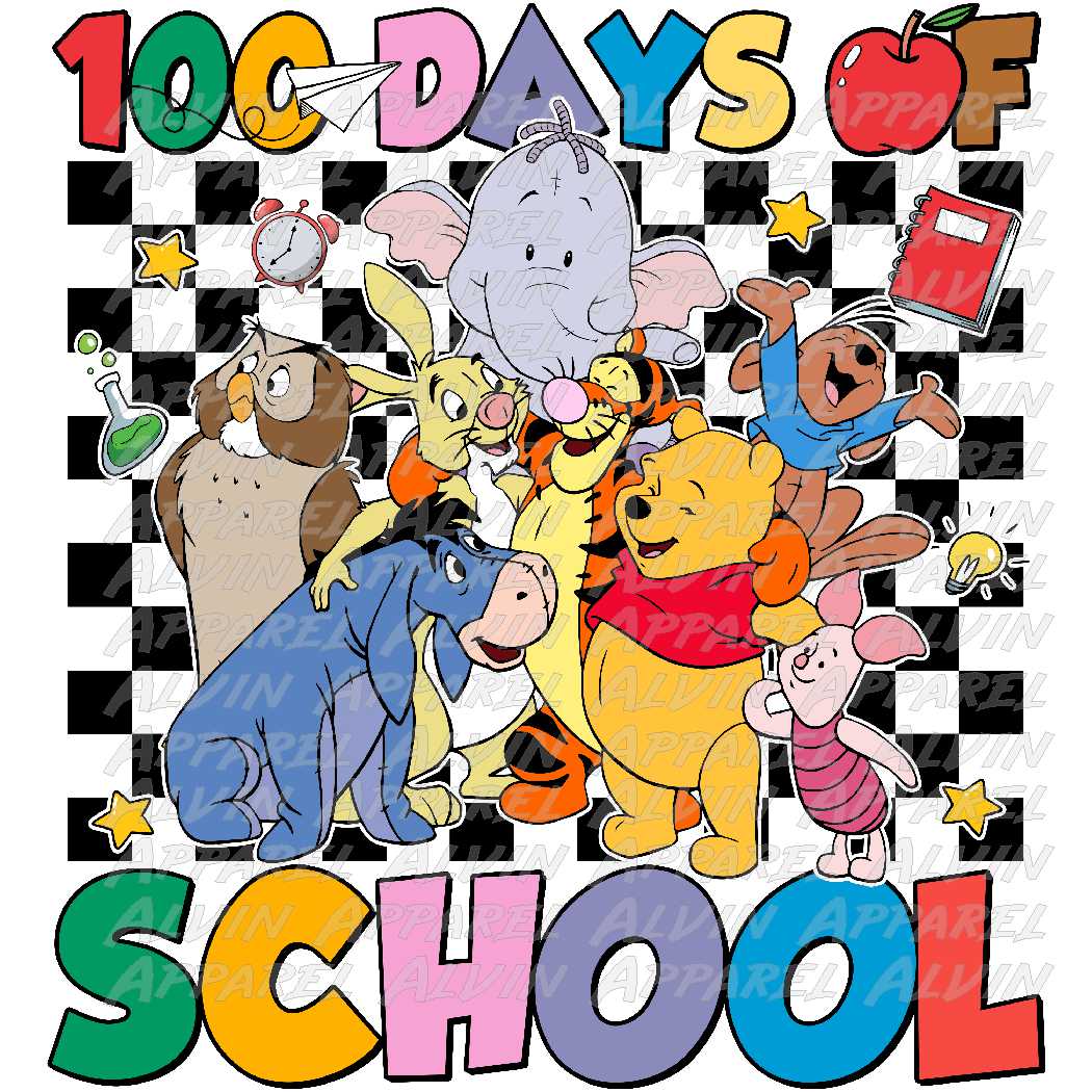 100 Days Pooh Gang 1