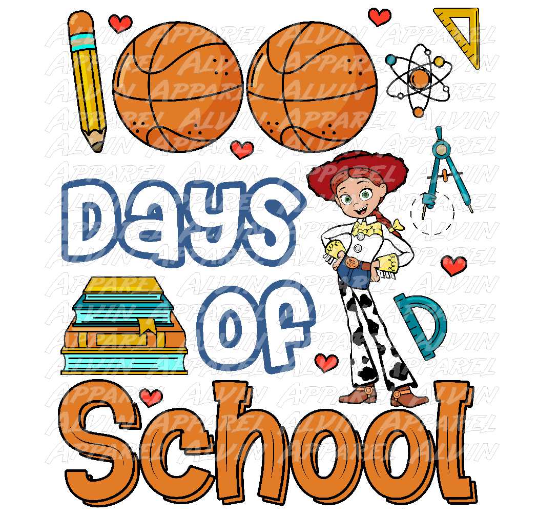 100 Days TS Jessie Basketball