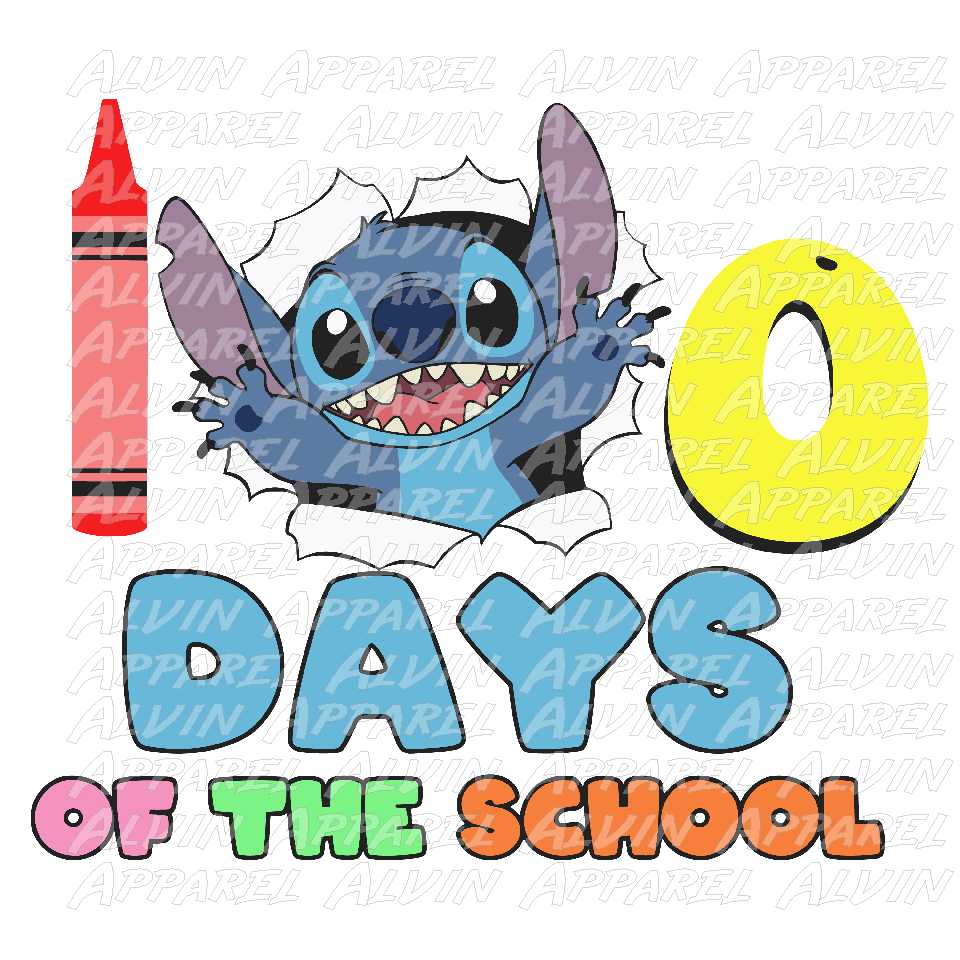 100 Days Crayon Stitch 1