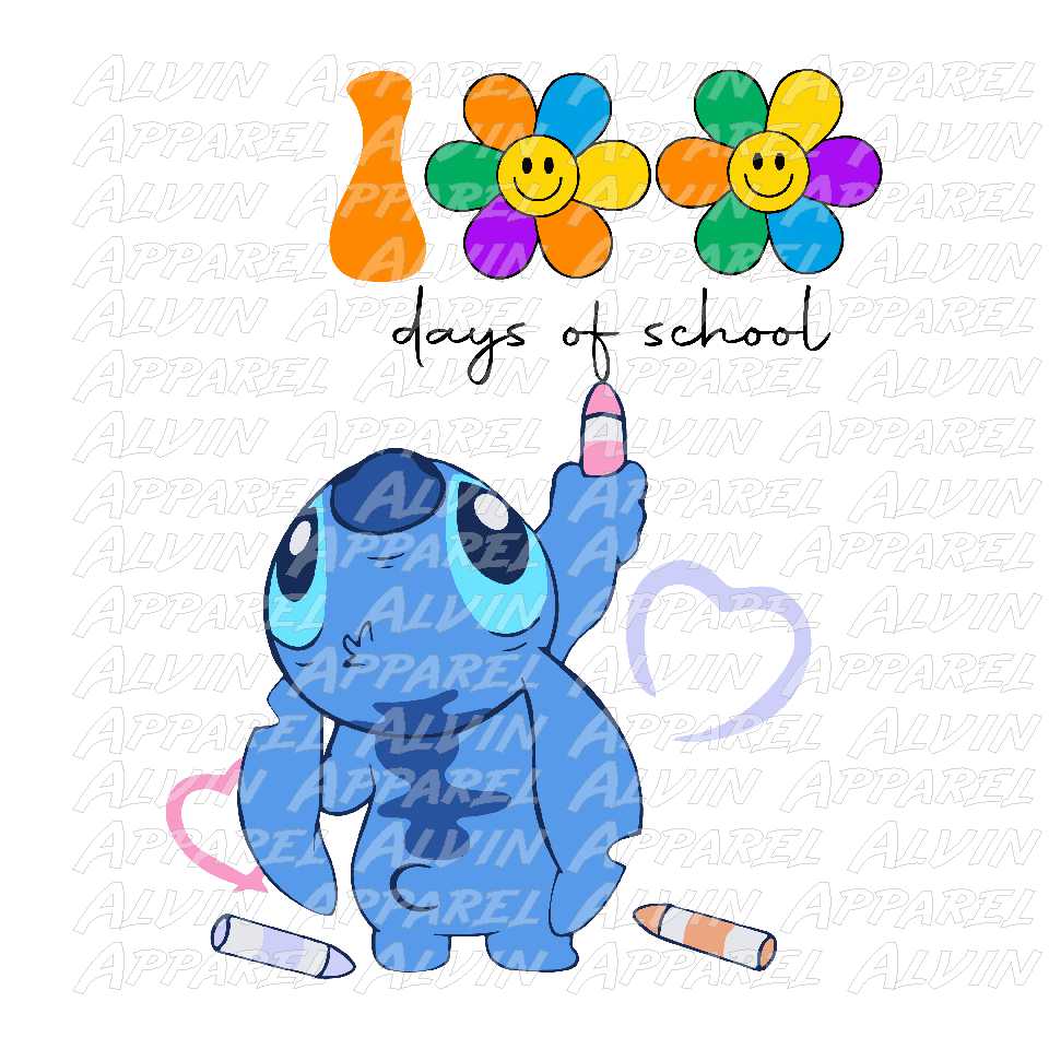 100 Days Crayon Stitch 2