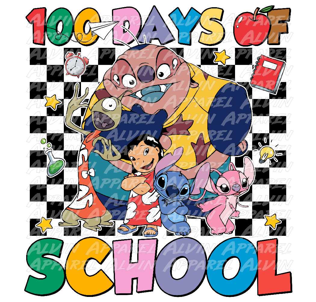 100 Days Lilo Stitch Gang