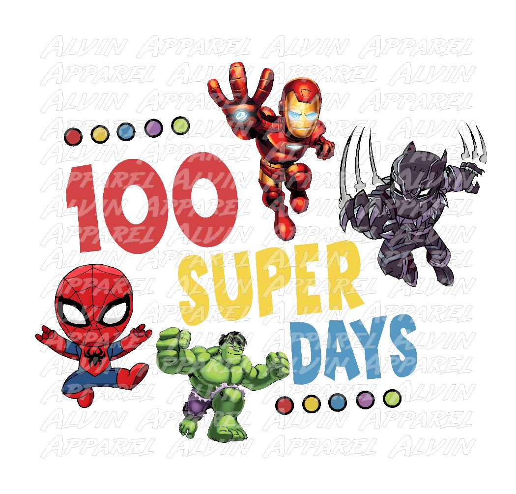 100 Days Marvel 200