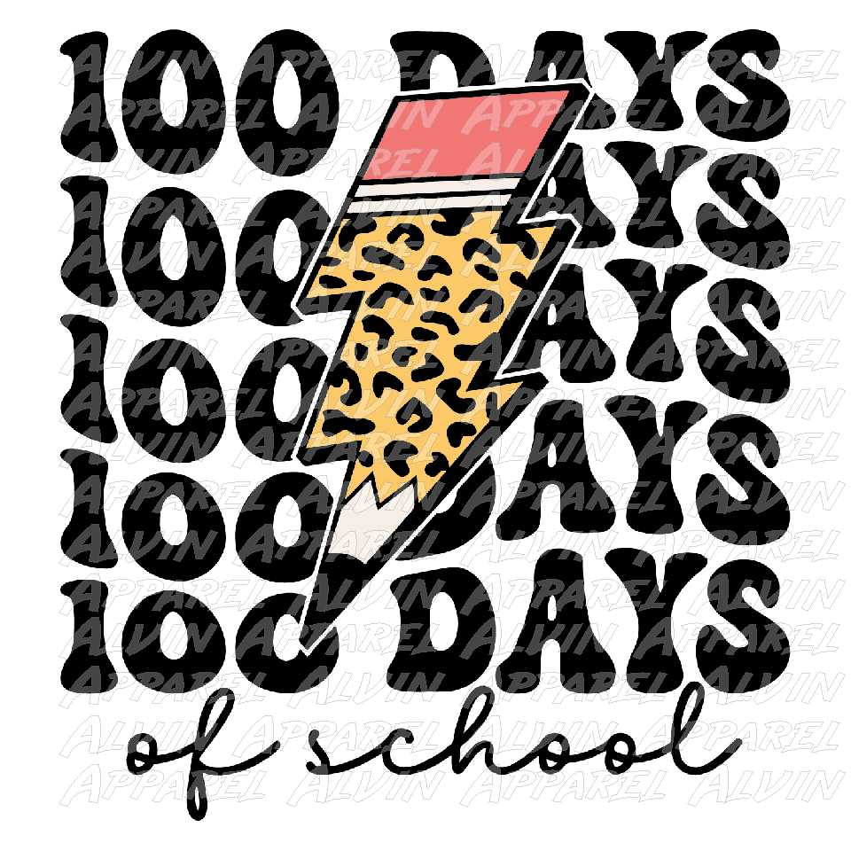 100 Days Pencil Bolt