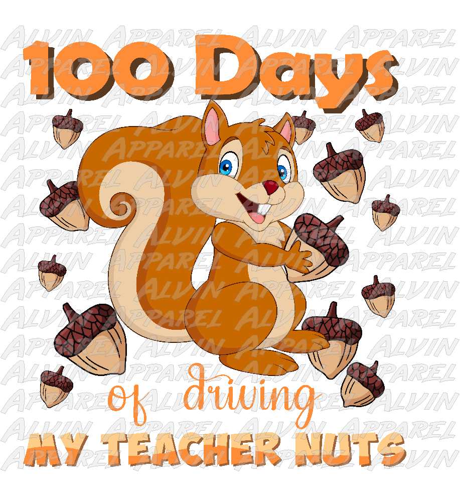 100 Days Squirrel
