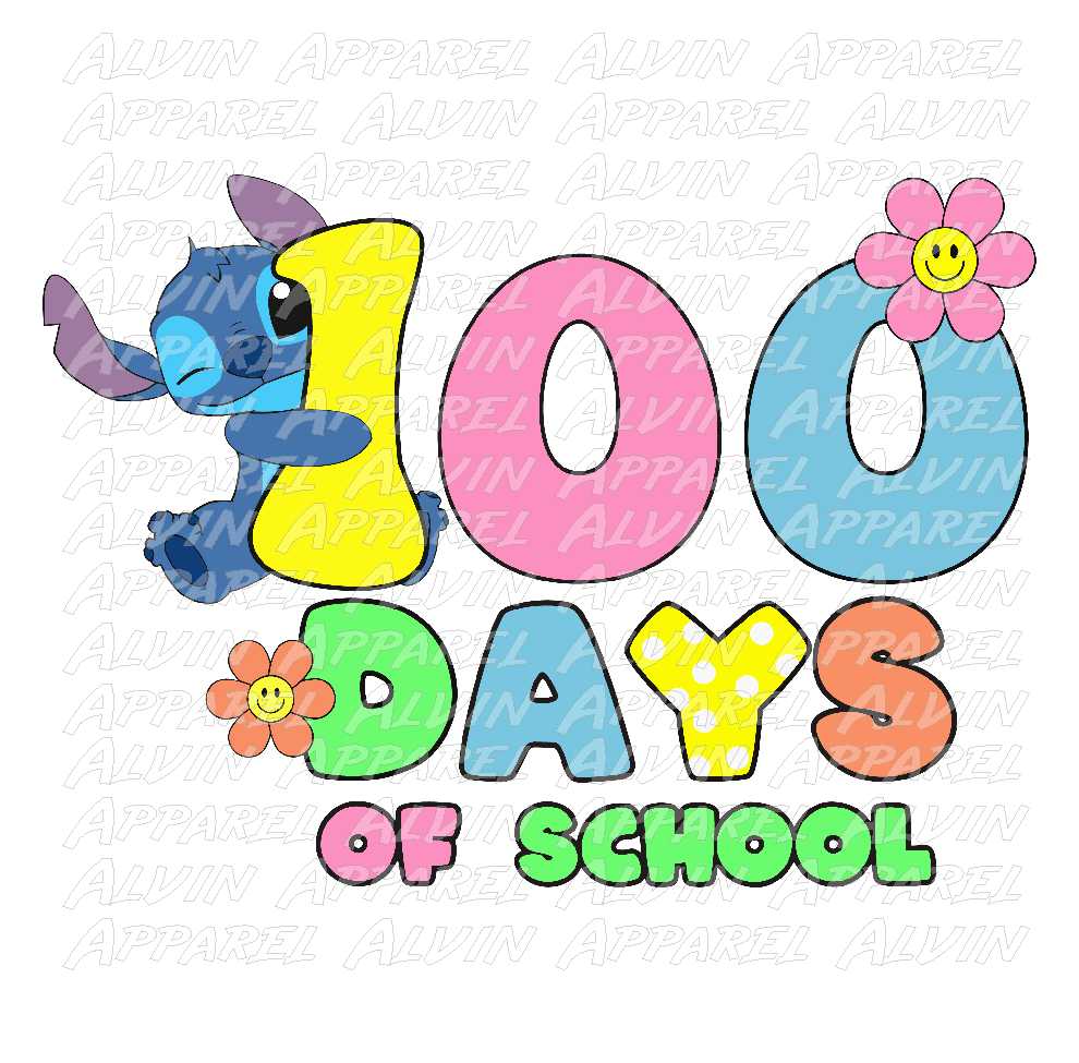 100 Days Stitch Flowers
