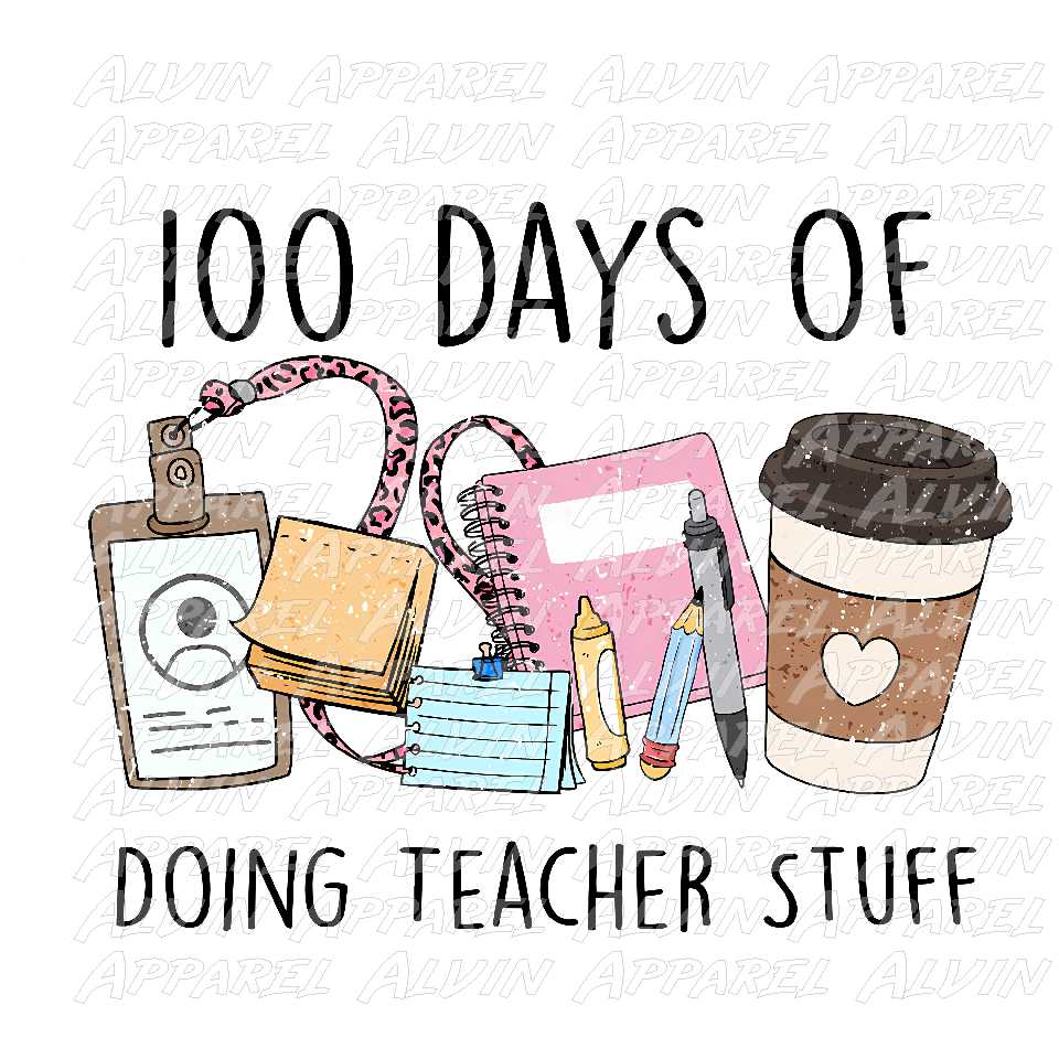 100 Days Teacher Stuff