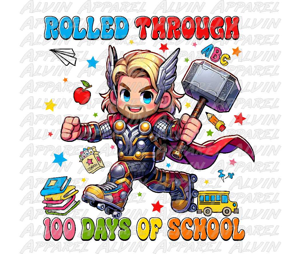 100 Days Thor skates