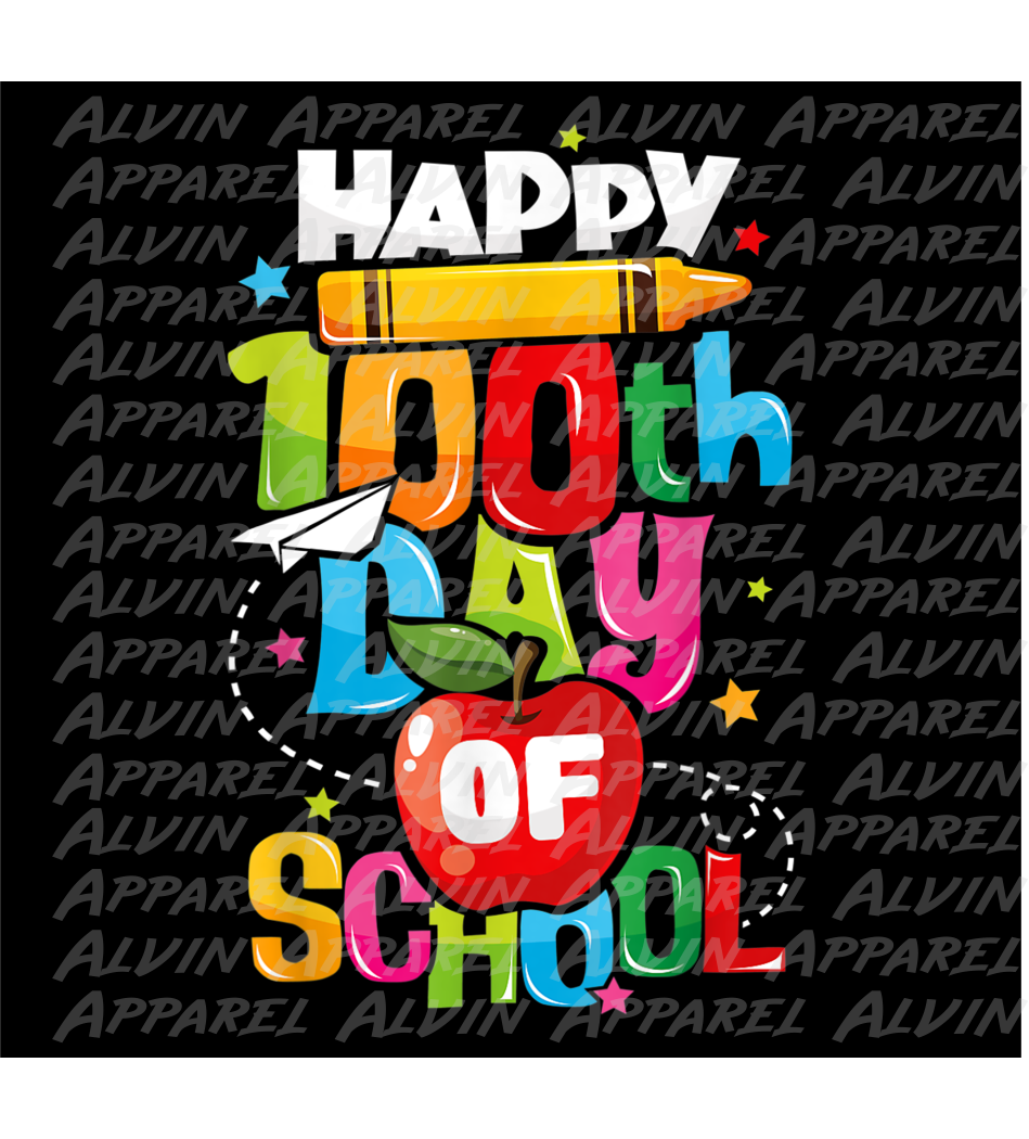 100 Day Apple Crayon