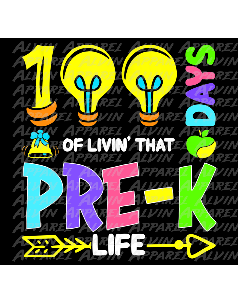 100 Day Living that Pre-K Life