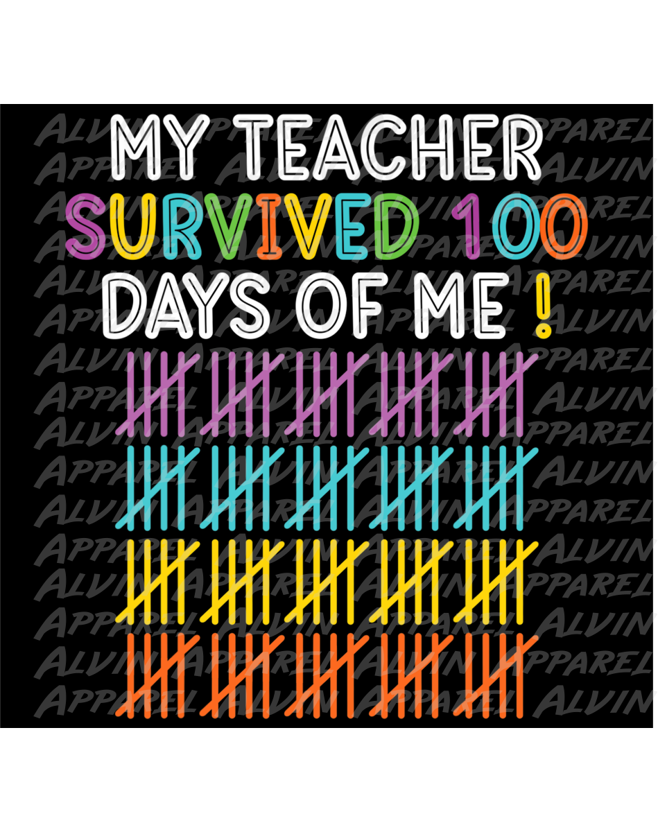 100 Day My Teacher Survived Me