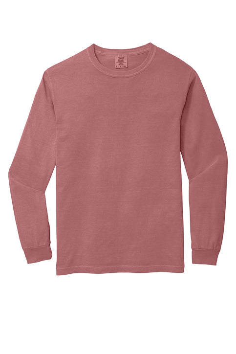 Small Town Alvin Fall Vibes Comfort Colors Long Sleeve Tee