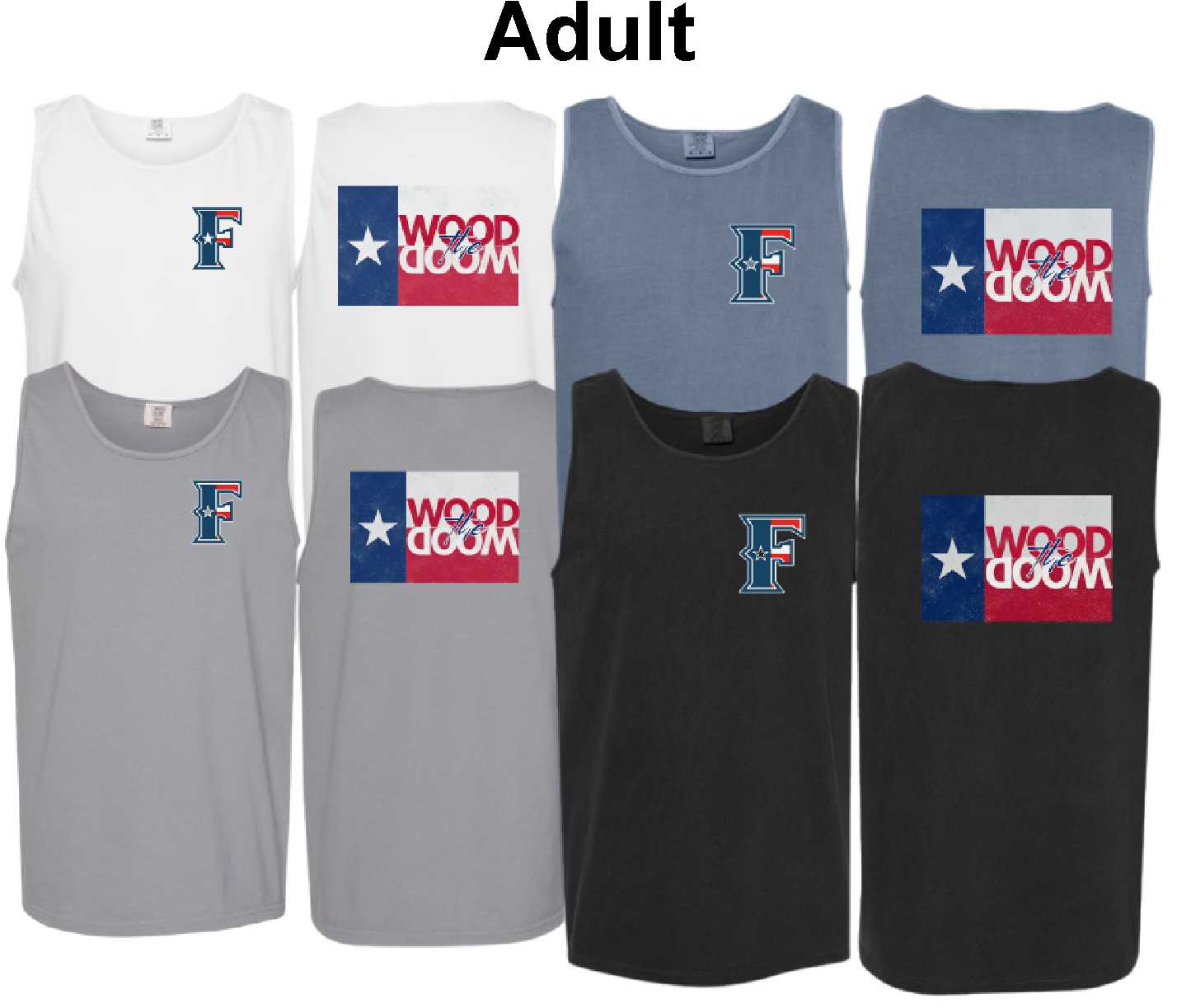 Friendswood Texas Flag Unisex Tank Top