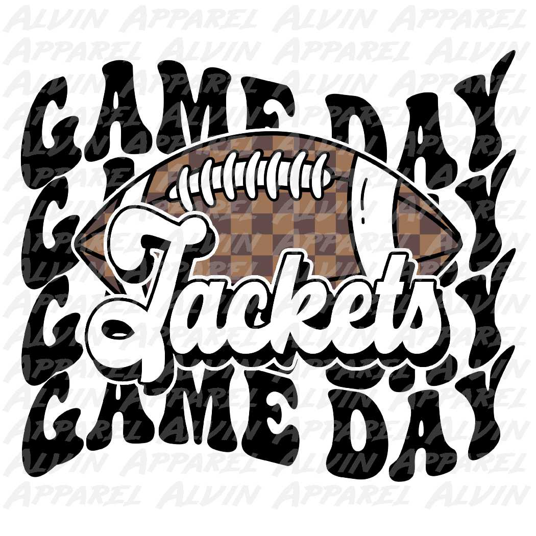 Gameday Checkered Football Jackets