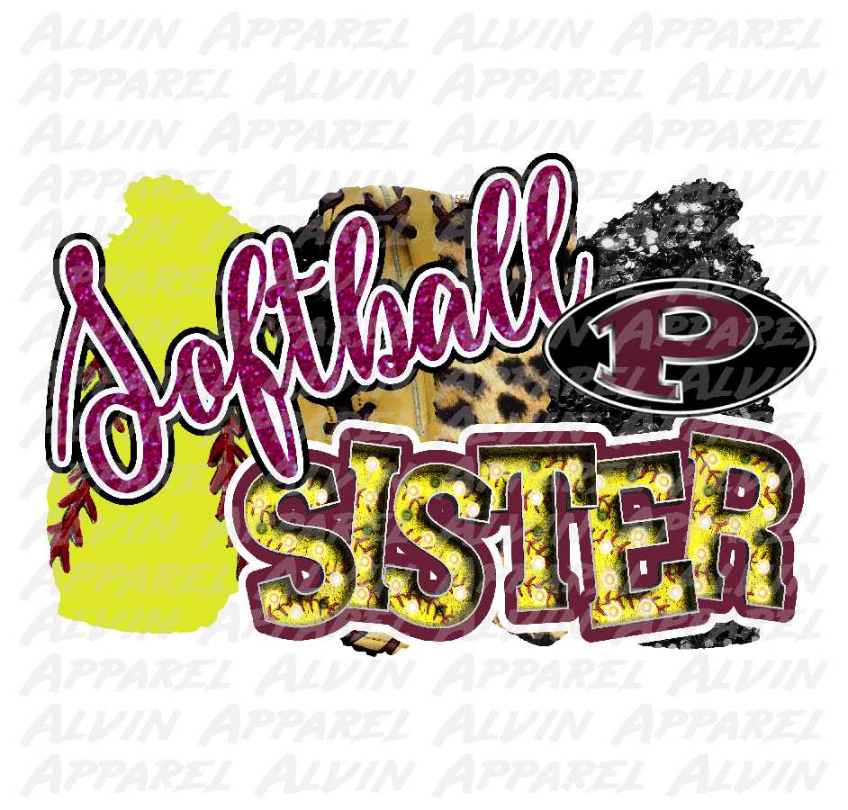 Softball Sister Pearland Oilers