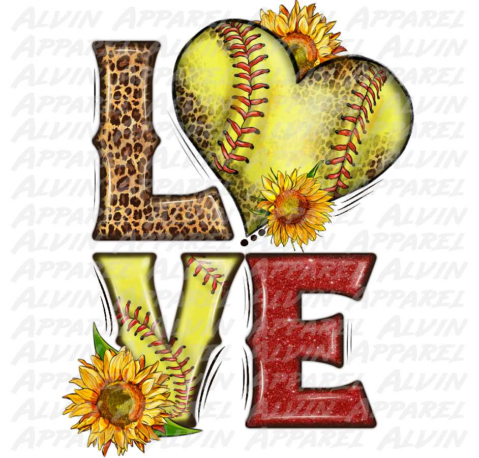 Western LOVE Sunflower Softball