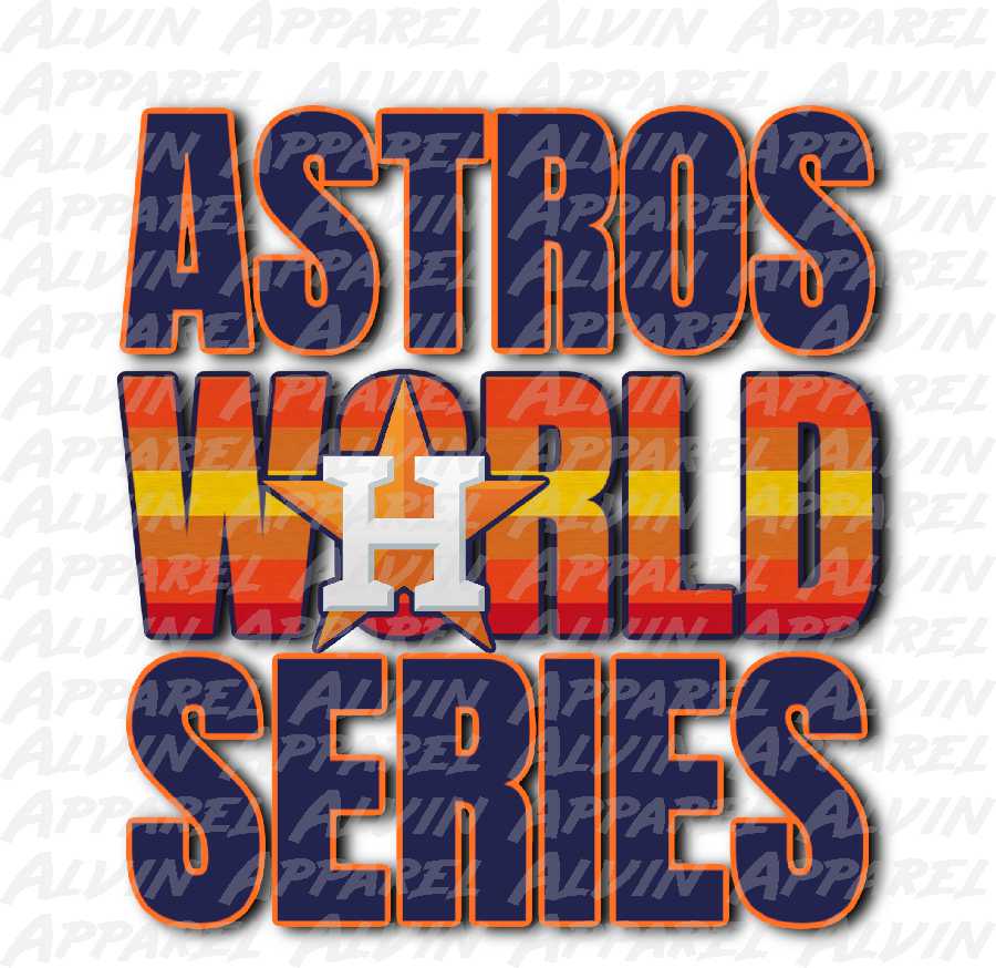 Astros World Series Stacked