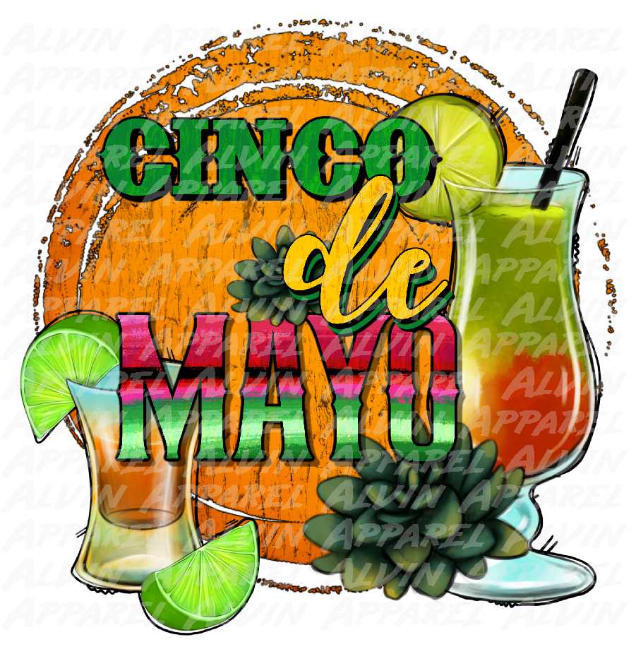 Cinco de Mayo Drinks Circle Agave