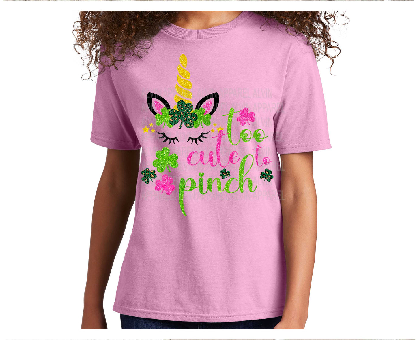 Unicorn Too Cute To Pinch St Patrick's Day