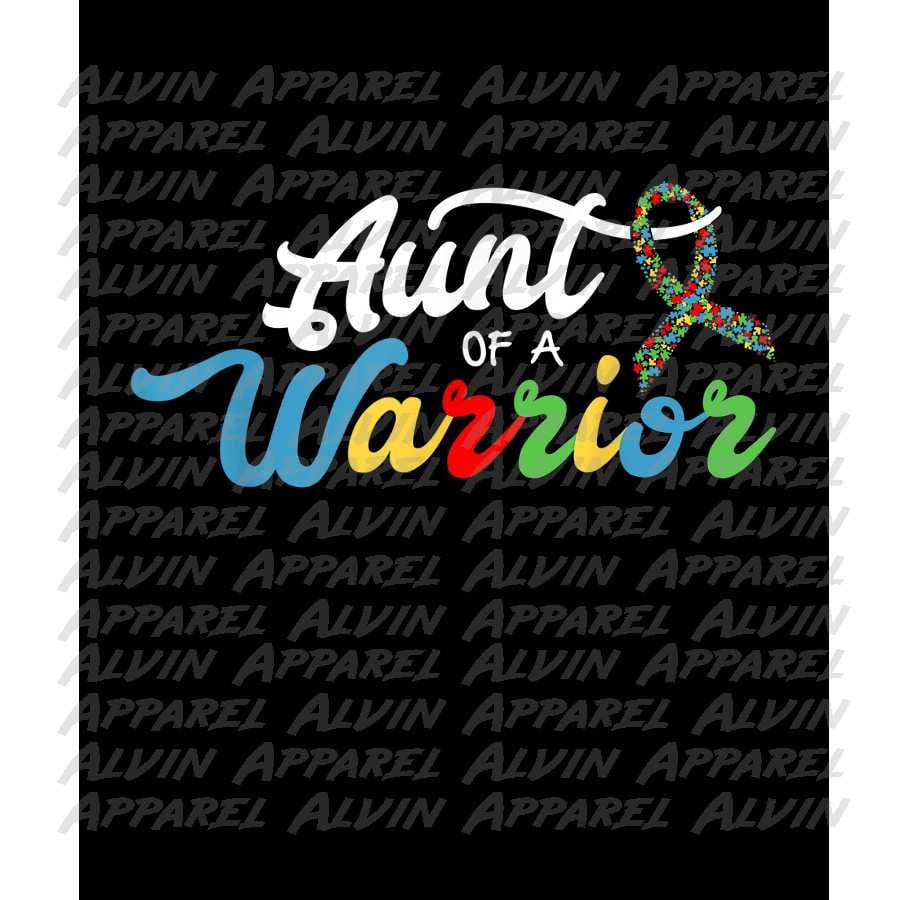 Aunt of a Warrior Autism Awareness Transfer