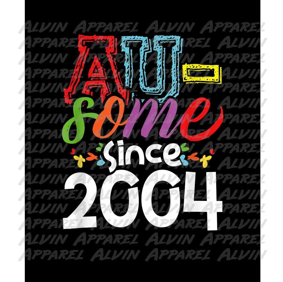 Au-Some Since 2004 Autism Awareness Transfer