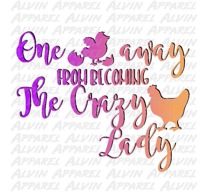1 chick away from being the crazy chicken lady transfer