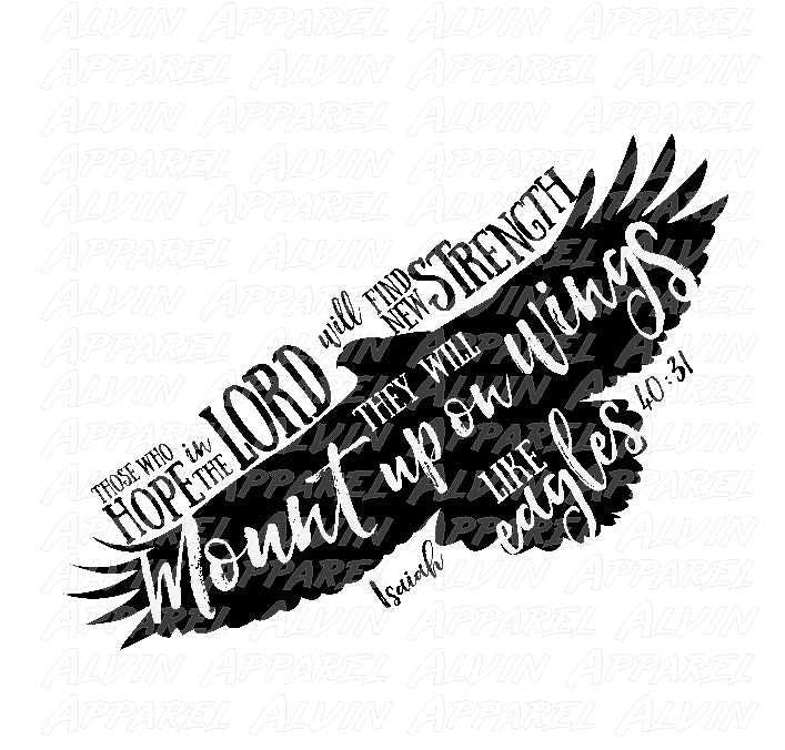 Eagle Those Who Hope the Lord Transfer