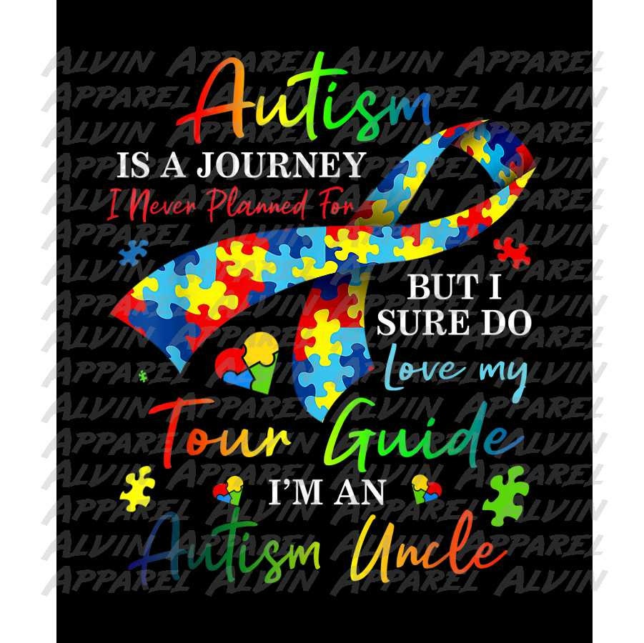 Autism Awareness Journey Uncle Transfer