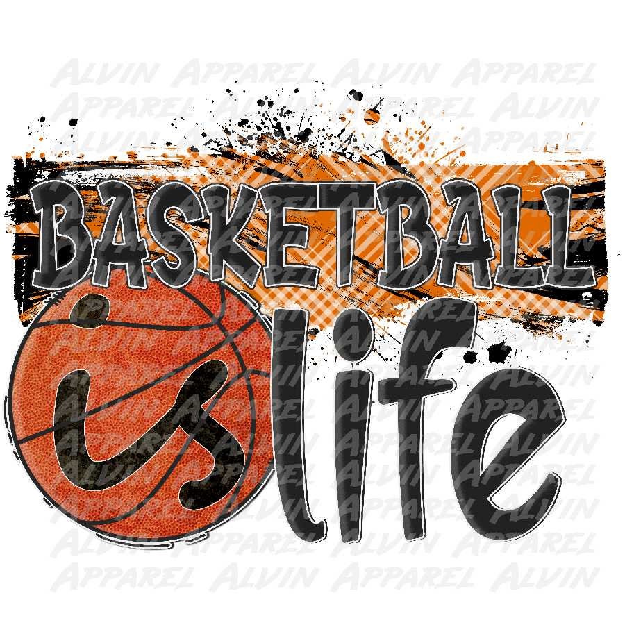 Basketball is Life DTF Transfer