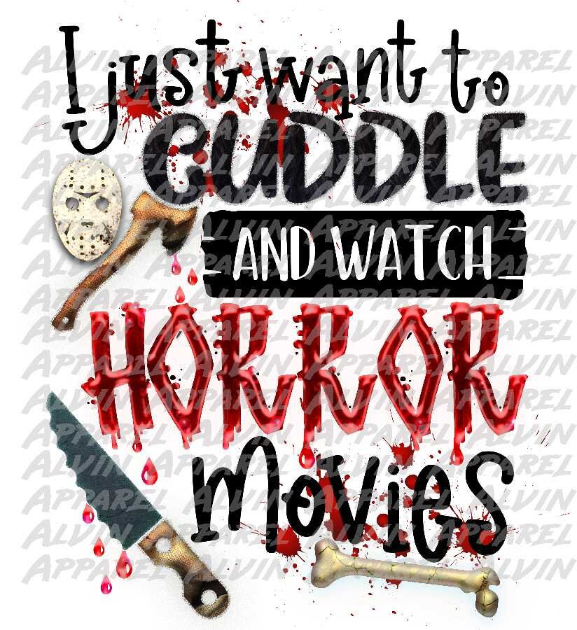 I just want to cuddle and watch horror movies Transfer
