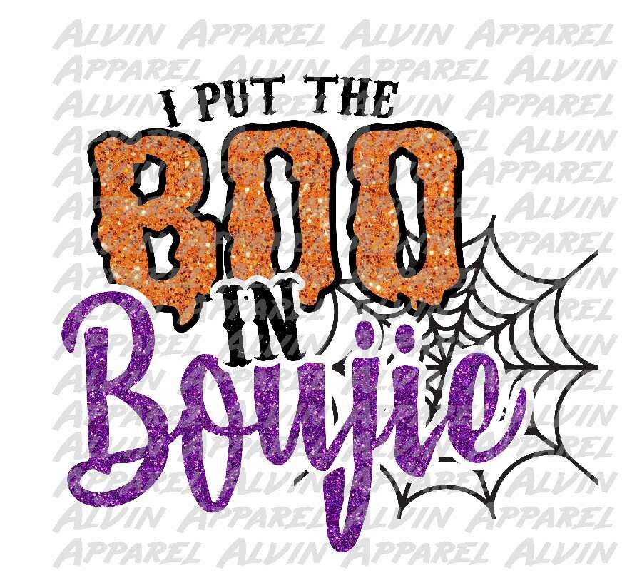 I put the Boo in Bougie Transfer