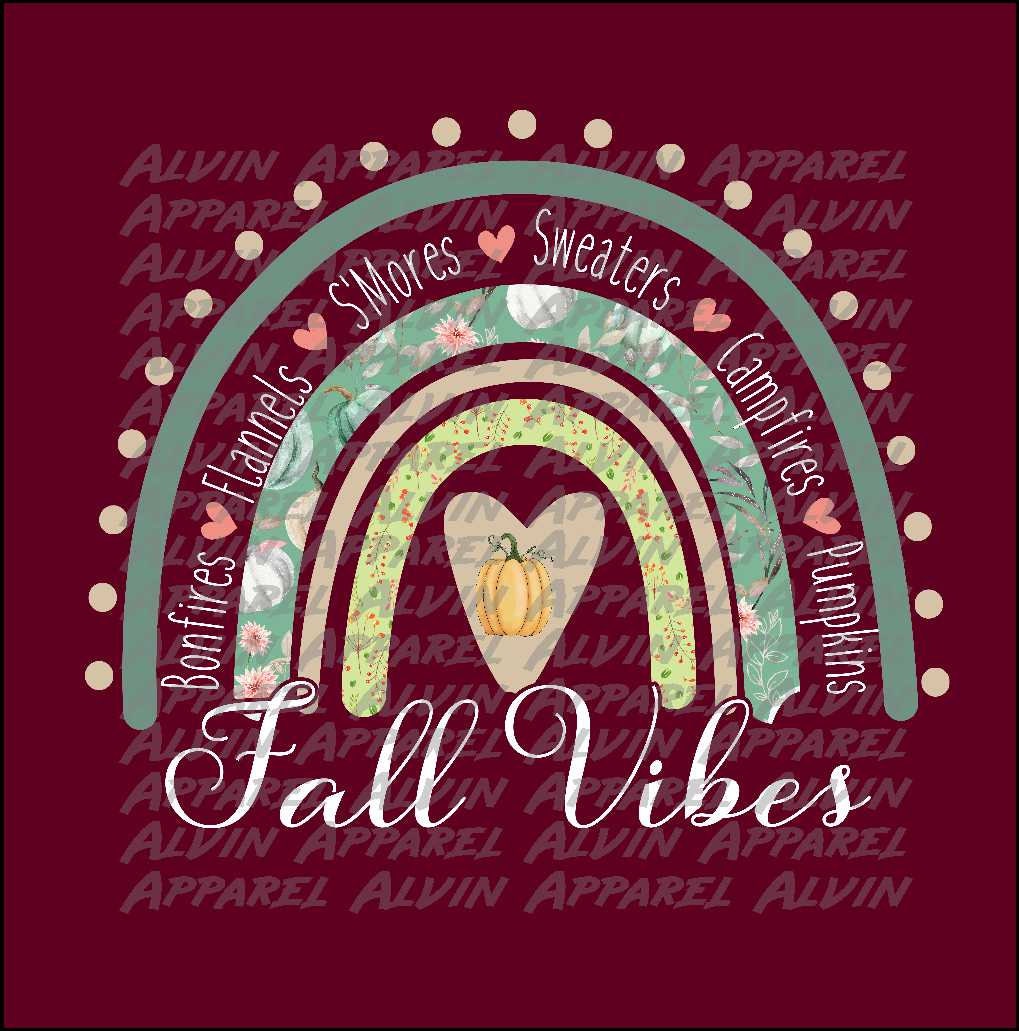 Rainbow fall vibes Transfer