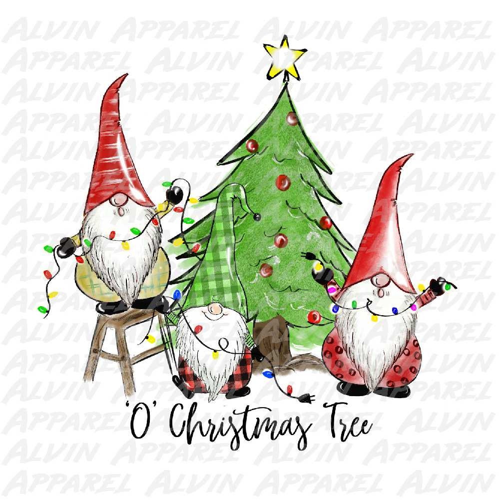 Oh Christmas Tree Transfer