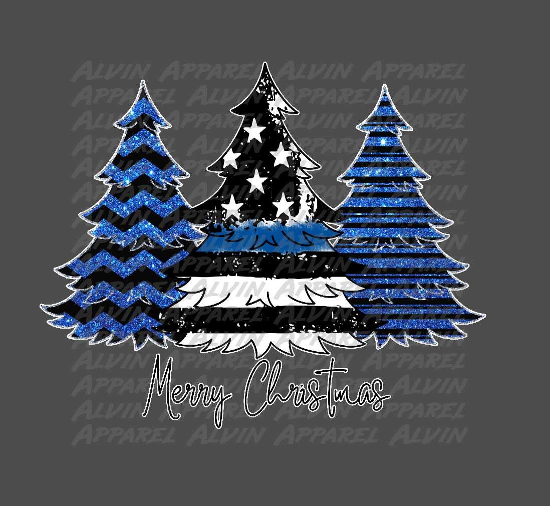 Christmas Thin Blue Line Printable Christmas Thin Blue Line Printable