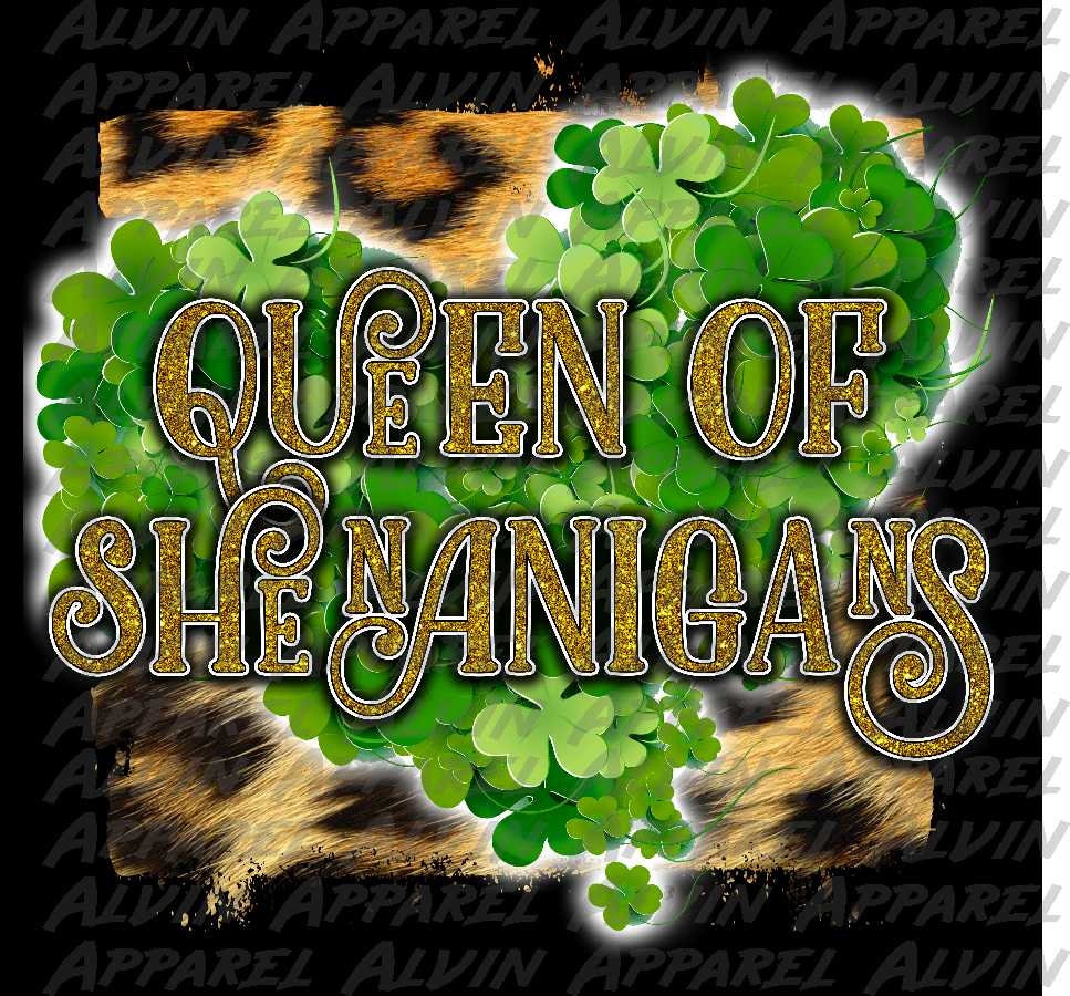 Queen of Shenanigans St Patrick's Day
