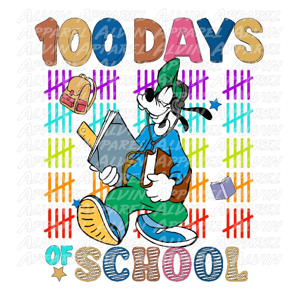 100 Days Goofy Books