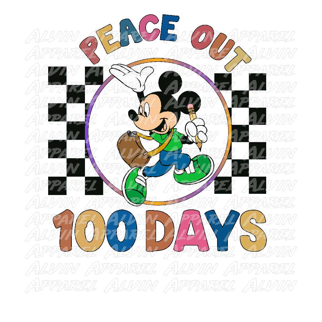 100 Days Mickey Peace