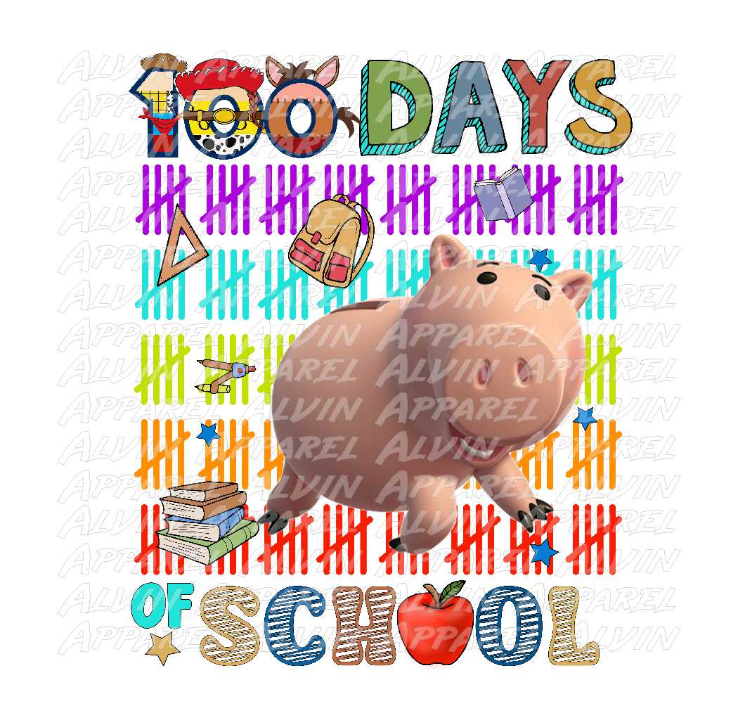 100 Days TS Piggy Bank