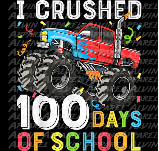 100 Day Crushed Monster Truck