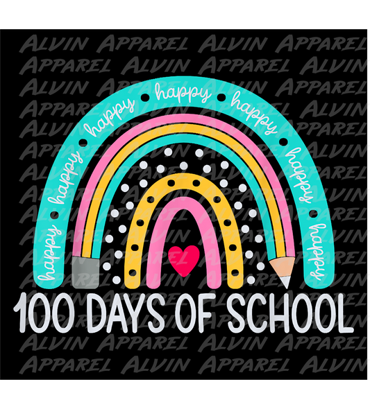 100 Day Rainbow Happy Happy Happy