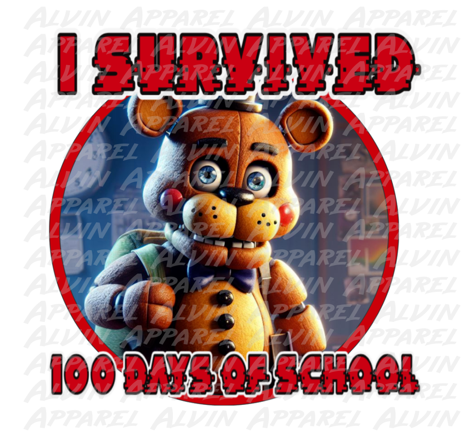 100 Day Survived FNAF Five Nights at Freddies