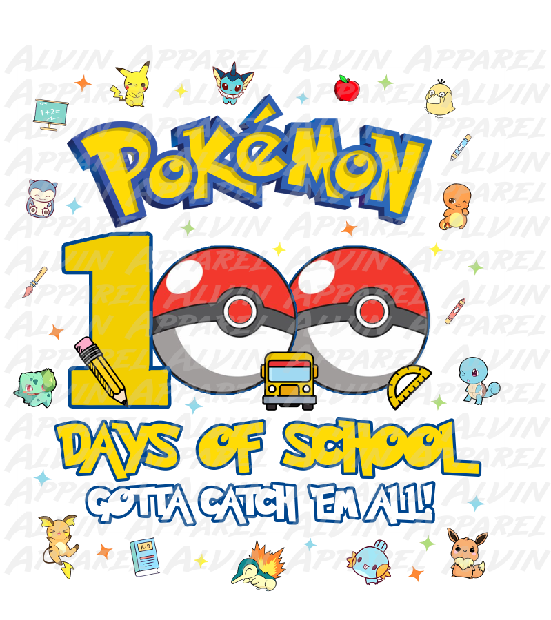 100 Day Pokemon Gotta Catch Them All